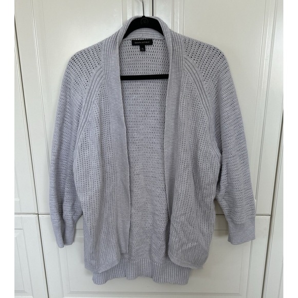 Banana Republic Sweaters - Banana Republic 3/4 Sleeve  Cardigan Sweater Womens Size XL Gray